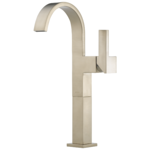 Brizo Sider®: Single-Handle Vessel Lavatory Faucet 1.5 GPM In Brushed Nickel