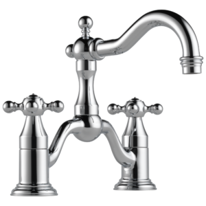 Brizo Tresa®: Two-Handle Widespread Bridge Lavatory Faucet 1.2 GPM In Chrome