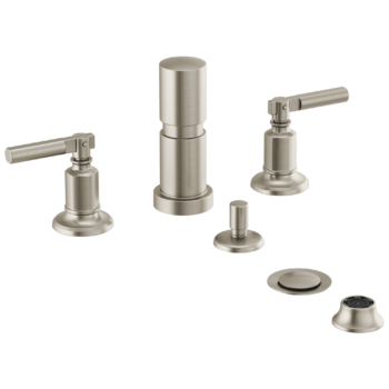 Brizo Invari®: Bidet In Luxe Nickel