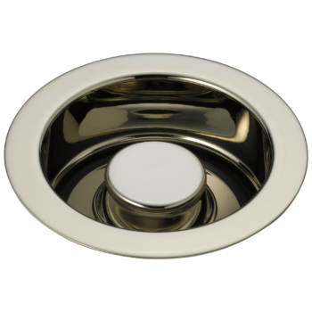 Brizo Other: Kitchen Disposal and Flange Stopper In Polished Nickel