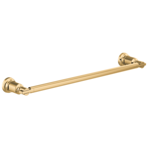 Brizo Invari®: 18″ Towel Bar In Polished Gold