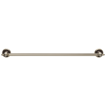 Brizo Charlotte®: 24" Towel Bar In Cocoa Bronze / Polished Nickel