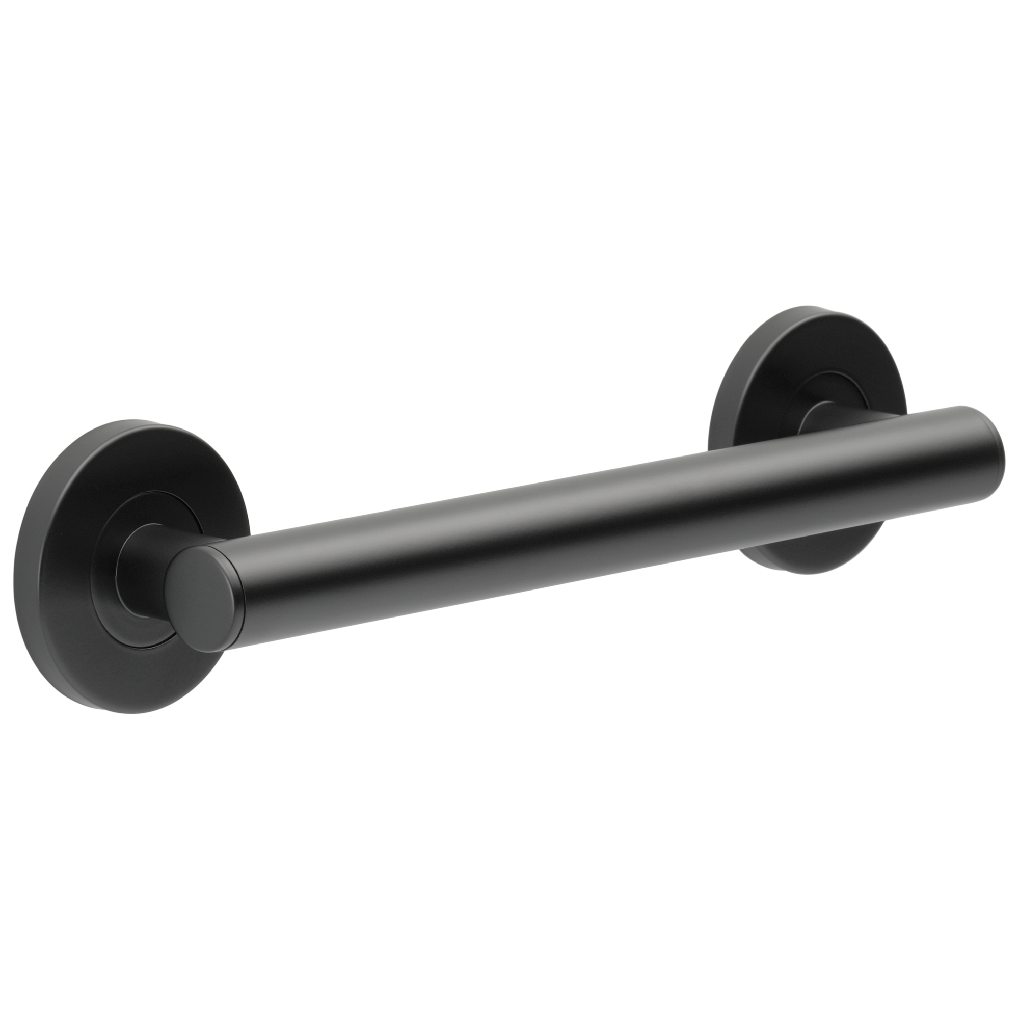 Brizo Other: 12" Linear Round Grab Bar In Matte Black