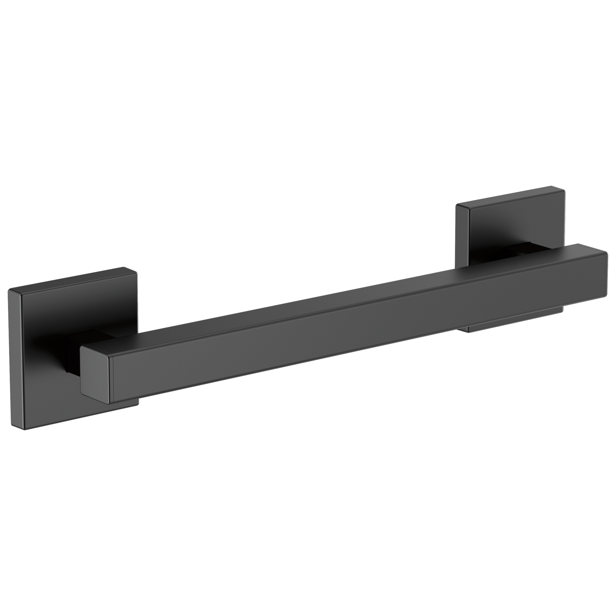 Brizo Other: 12" Linear Square Grab Bar In Matte Black