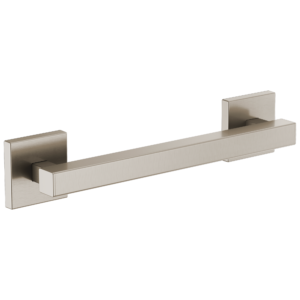 Brizo Other: 12″ Linear Square Grab Bar In Luxe Nickel