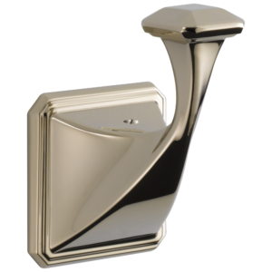 Brizo Virage®: Robe Hook In Polished Nickel