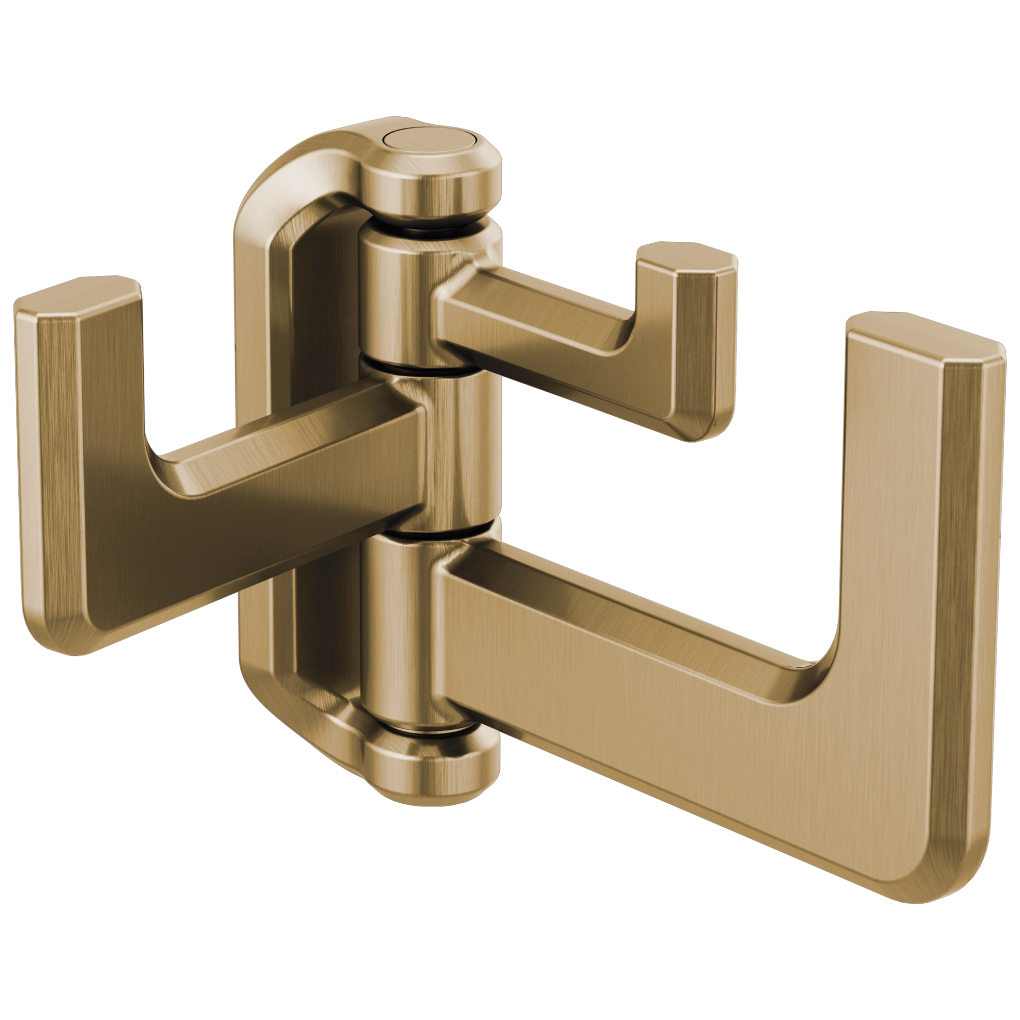 Brizo Levoir™: Hinged Robe Hook In Luxe Gold