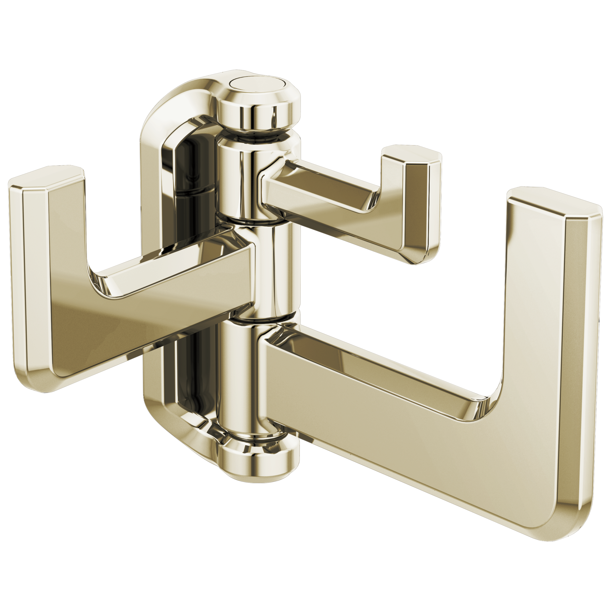 Brizo Levoir™: Hinged Robe Hook In Polished Nickel