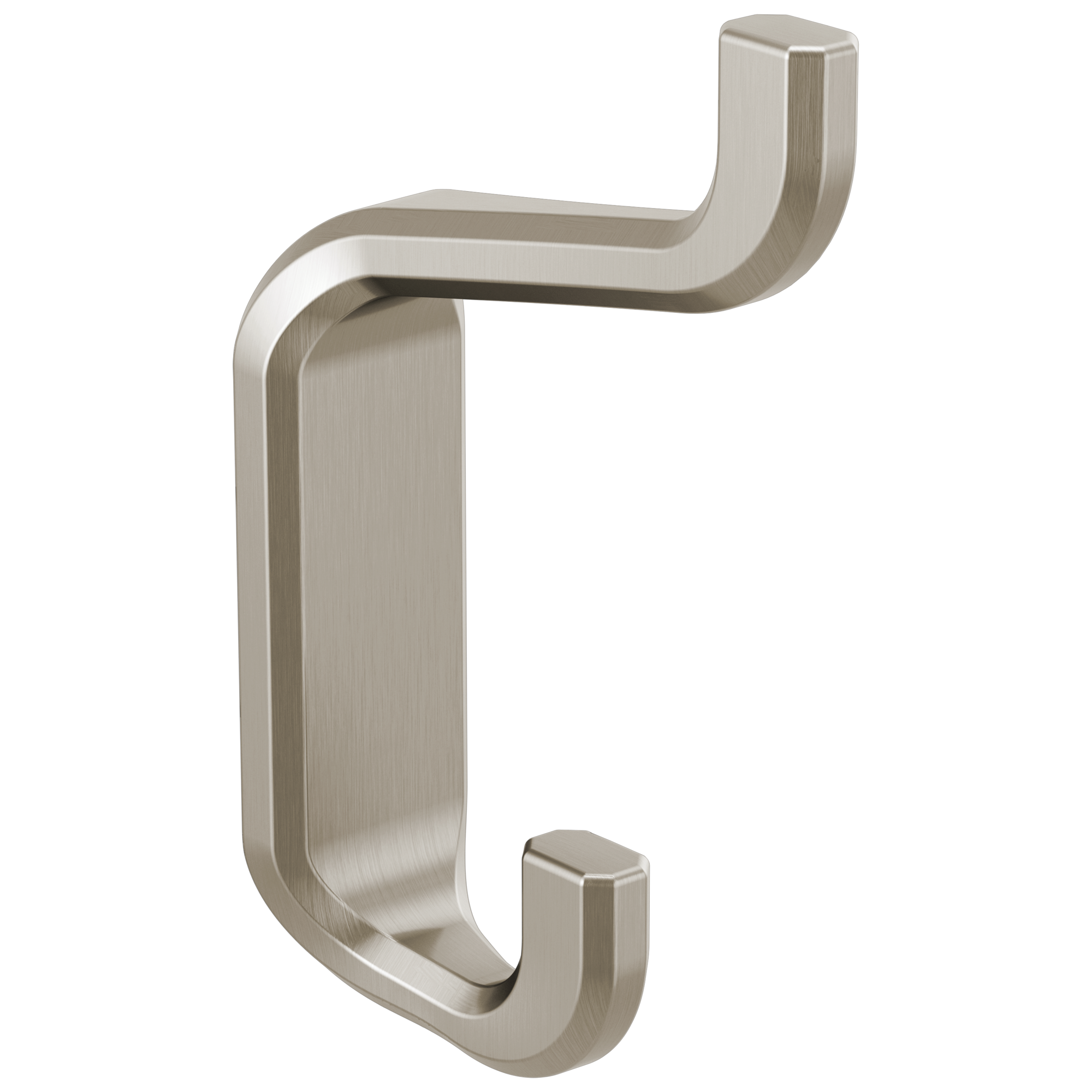 Brizo Levoir™: Double Robe Hook In Luxe Nickel