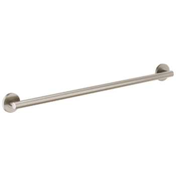 Brizo Other: 36" Linear Round Grab Bar In Luxe Nickel