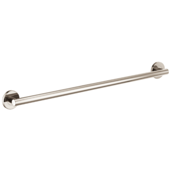Brizo Other: 36" Linear Round Grab Bar In Polished Nickel