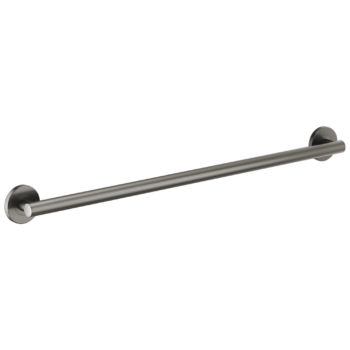 Brizo Other: 36" Linear Round Grab Bar In Luxe Steel