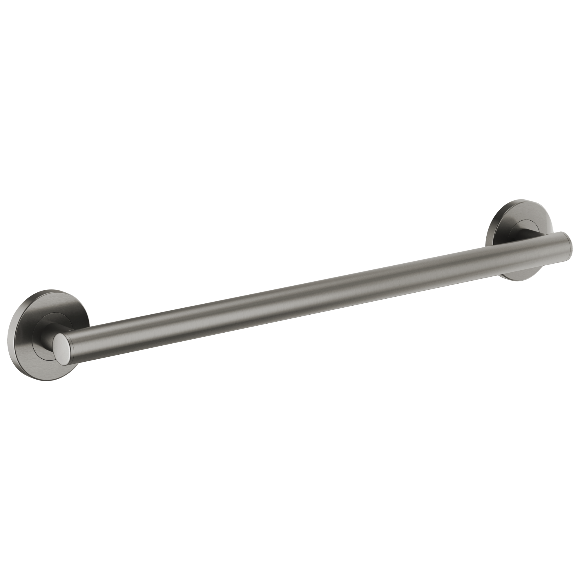Brizo Other: 24" Linear Round Grab Bar In Luxe Steel