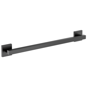 Brizo Other: 24″ Linear Square Grab Bar In Matte Black