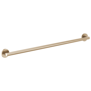Brizo Other: 42″ Linear Round Grab Bar In Luxe Gold