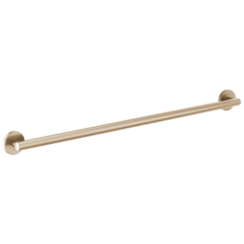 Brizo Other: 42" Linear Round Grab Bar In Luxe Gold