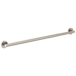 Brizo Other: 42″ Linear Round Grab Bar In Luxe Nickel