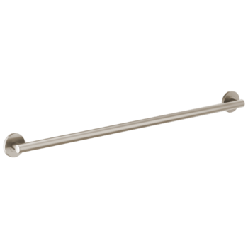 Brizo Other: 42" Linear Round Grab Bar In Luxe Nickel