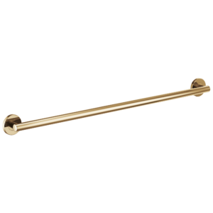 Brizo Other: 42″ Linear Round Grab Bar In Polished Gold