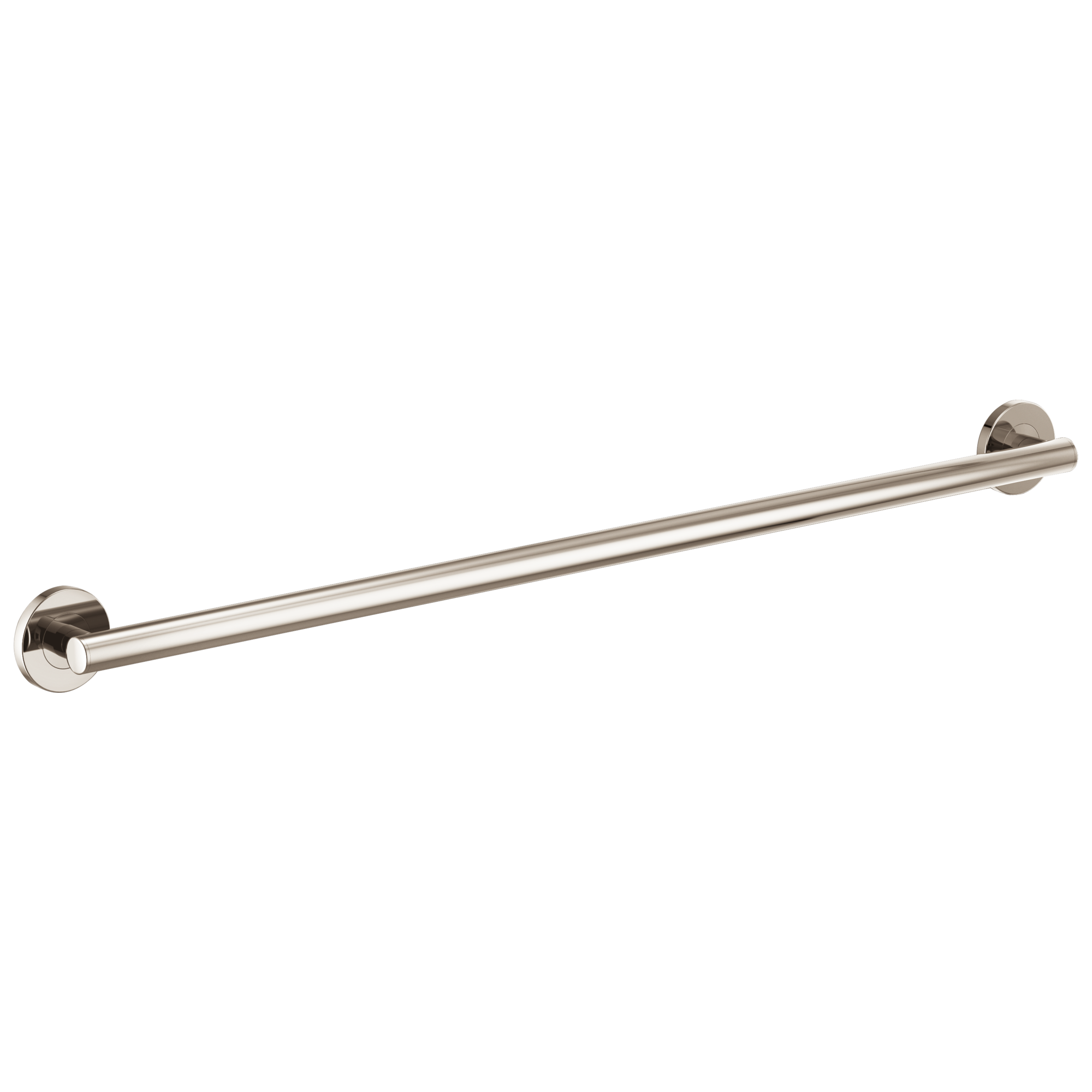 Brizo Other: 42" Linear Round Grab Bar In Polished Nickel