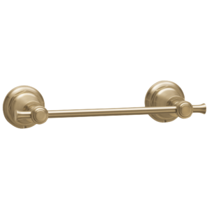 Brizo Rook®: 8″ Towel Bar In Luxe Gold