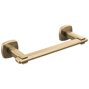 Brizo Allaria™: 8" Towel Bar In Luxe Gold