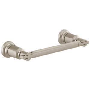 Brizo Invari®: 8″ Towel Bar In Luxe Nickel