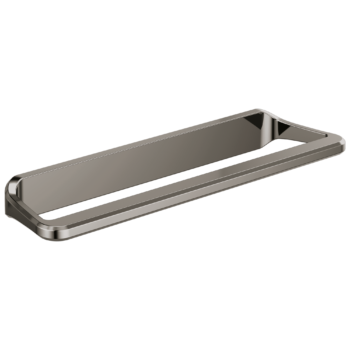 Brizo Levoir™: 12" Towel Bar In Brilliance Black Onyx