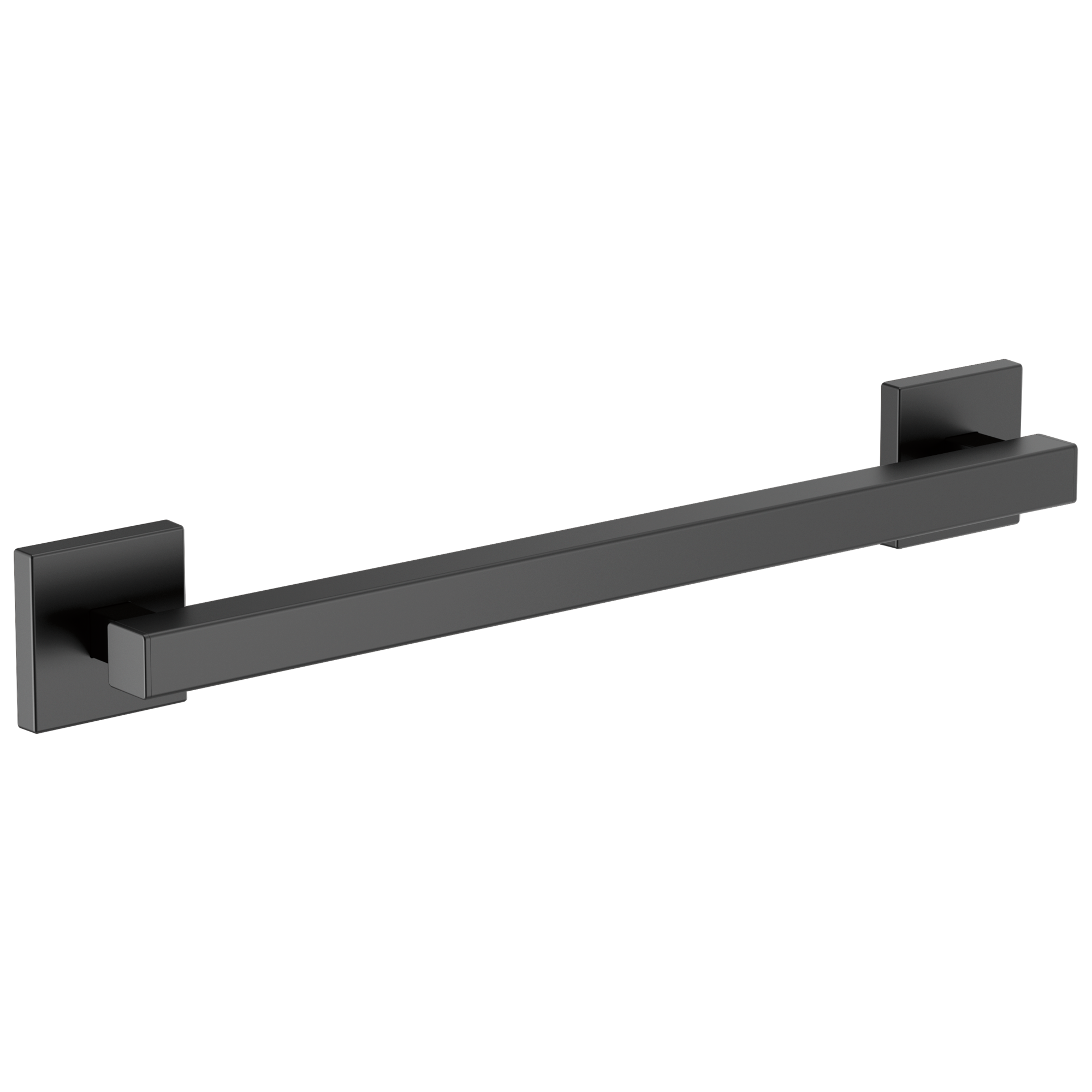 Brizo Other: 18" Linear Square Grab Bar In Matte Black