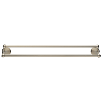 Brizo Brizo Traditional: 24" Double Towel Bar In Brushed Nickel