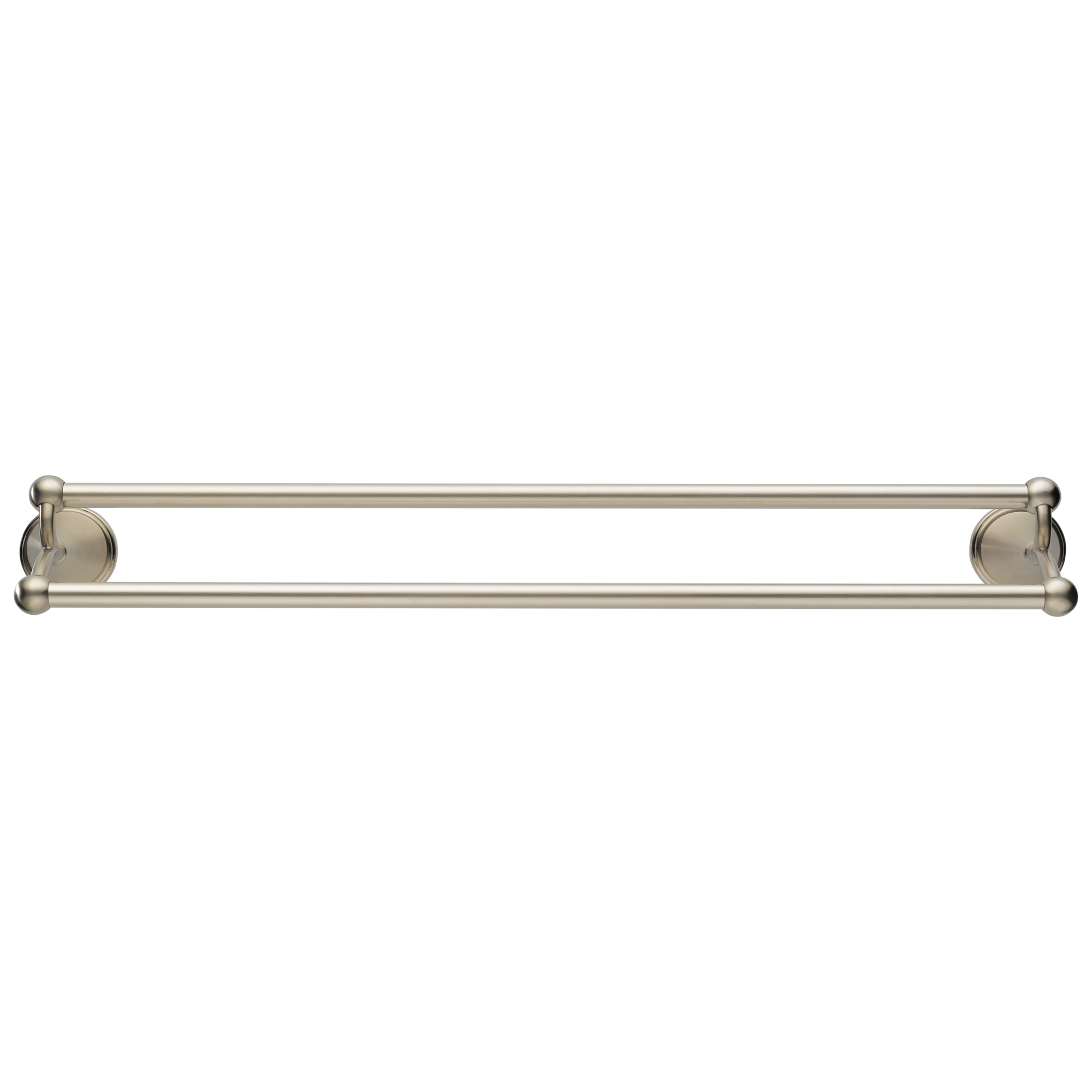 Brizo Brizo Traditional: 24" Double Towel Bar In Brushed Nickel