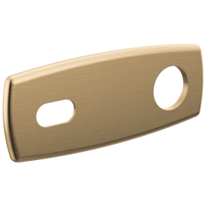 Brizo Allaria™: Optiol Wall Plate Lavatory Escutcheon In Luxe Gold