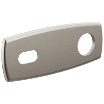 Brizo Allaria™: Optional Wall Plate Lavatory Escutcheon In Luxe Nickel