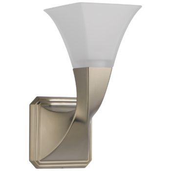 Brizo Virage®: Single Light Sconce In Brushed Nickel