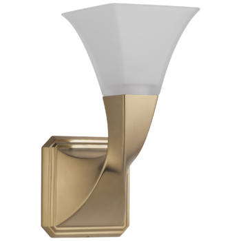 Brizo Virage®: Single Light Sconce In Luxe Gold
