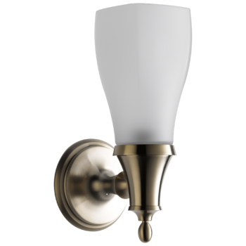 Brizo Charlotte®: Single Light Sconce In Brushed Nickel