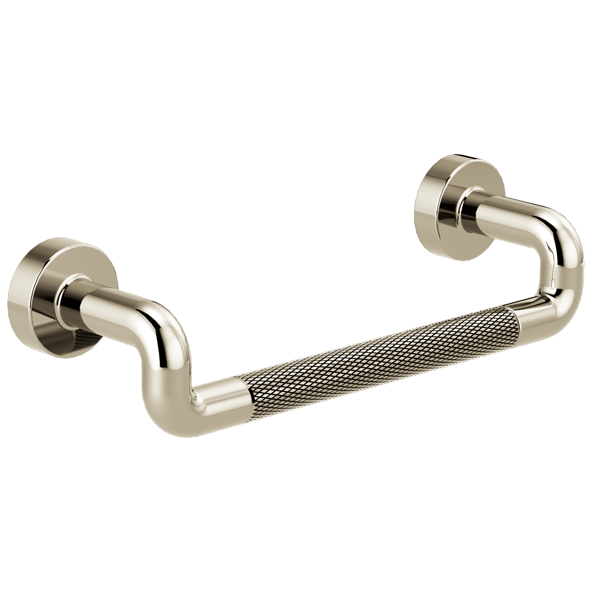 Brizo Litze®: Drawer Pull With Knurling In Polished Nickel