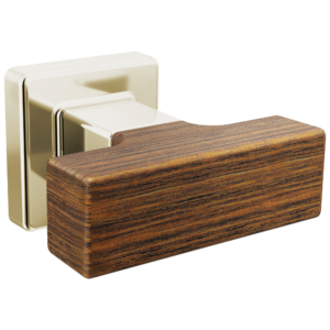 Brizo Frank Lloyd Wright®: Drawer Knob In Polished Nickel Wood