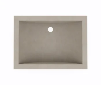 13 x 19 Swanstone Undermount Single Bowl Sink in Limestone - Image 3