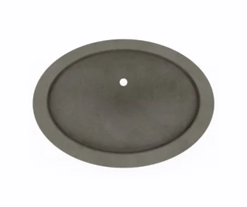 13 x 19 Swanstone Undermount Single Bowl Sink in Charcoal Gray - Image 3