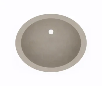 13 x 16 Swanstone Undermount Single Bowl Sink in Limestone - Image 3