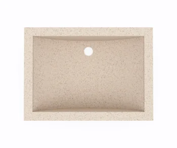 13 x 19 Swanstone Undermount Single Bowl Sink in Bermuda Sand - Image 3
