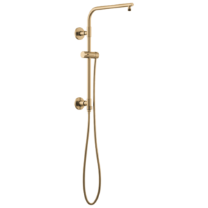 Brizo Brizo Universal Showering: 18″ Linear Round Shower Column In Luxe Gold
