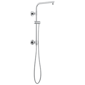 Brizo Essential™ Shower: 18" Linear Round Shower Column In Chrome
