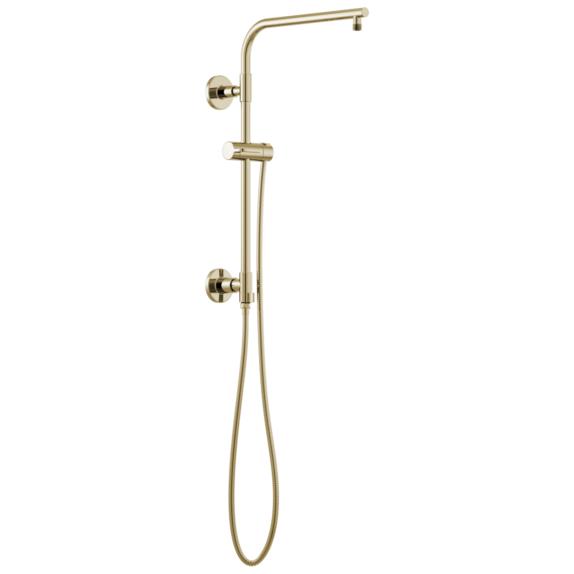 Brizo Essential™ Shower: 18" Linear Round Shower Column In Polished Nickel
