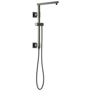 Brizo Brizo Universal Showering: 18″ Linear Square Shower Column In Luxe Steel