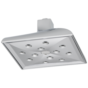 Brizo Virage®: H2OKinetic® Square Raincan Showerhead In Chrome