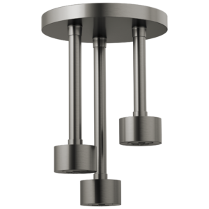 Brizo Brizo Universal Showering: Linear Round Single-Function H2Okinetic® Pendant Raincan Shower Head In Luxe Steel