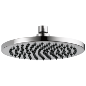 Brizo Essential™ Shower: 8″ Linear Round Single-Function Raincan Shower Head – 1.75 GPM In Chrome