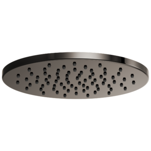 Brizo Other: 12″ Linear Round Single-Function Raincan Shower Head – 1.75 GPM In Brilliance Black Onyx